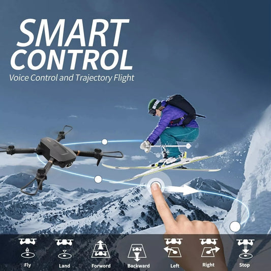 V4 Foldable Mini Drone With Camera 4K 1080P HD Drone ,3 Batteries,Drones For Adults Kids,Remote-controlled Quadcopter,Logistics Is Randomly Sent By UPS,USPS,