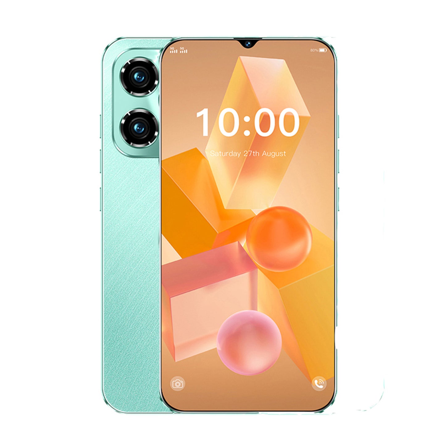 6.3inch HOT40 Unlocked Phone Dual SIM 4G Phone, Android Smartphone 4GB 128GB Rom