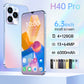 6.3inch HOT40 Unlocked Phone Dual SIM 4G Phone, Android Smartphone 4GB 128GB Rom