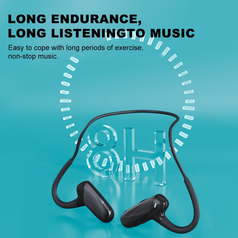 Open,design Bone Conduction Headphones, Wireless Headset, Comfortable To Wear, High-definition Sound Quality, Designed For Running And Sports, Long Battery Life, Stylish And Lightweight