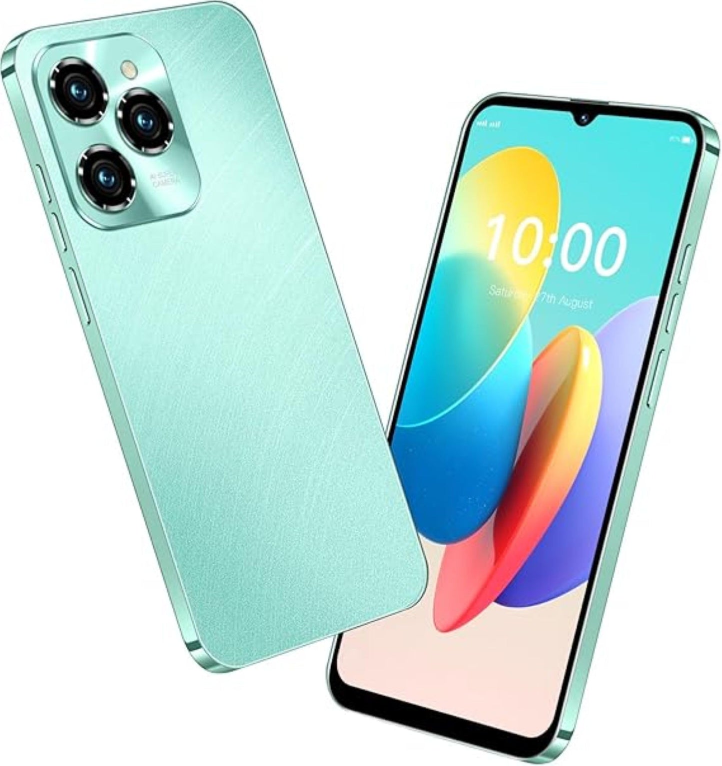 6.3inch HOT40 Unlocked Phone Dual SIM 4G Phone, Android Smartphone 4GB 128GB Rom