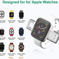 1 Pack Smart Watch Wireless Charger, Portable Magnetic Cordless Travel Charger Suitable For IWatch