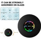 Waterproof Bluetooth Wireless Shower Speaker Bathroom Speaker LED Light Portable--white
