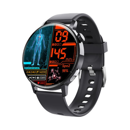 Smart Watch Non-Invasive Blood Glucose Body Temperature Blood Pressure Blood Oxygen Automatic Measurement ECG Ppg Blood Lipid Health Manager