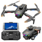 2026 New Foldable Four-axis Aerial Photography Drone X01 With 4.5-inch Independent Display, Equipped With Dual Camera, WIFI USB Charging, Remote Control, Electric Adjustable Camera, Support Multi-angl