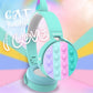 Stress Reducing Headphones, Children's Toy Headphones