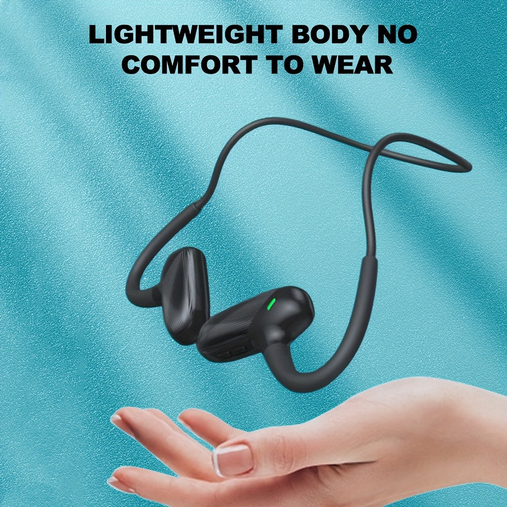 Open,design Bone Conduction Headphones, Wireless Headset, Comfortable To Wear, High-definition Sound Quality, Designed For Running And Sports, Long Battery Life, Stylish And Lightweight