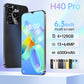 6.3inch HOT40 Unlocked Phone Dual SIM 4G Phone, Android Smartphone 4GB 128GB Rom