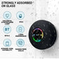 Waterproof Bluetooth Wireless Shower Speaker Bathroom Speaker LED Light Portable--white