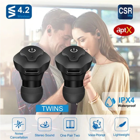 In Ear Stereo IP44 Waterproof Headphones