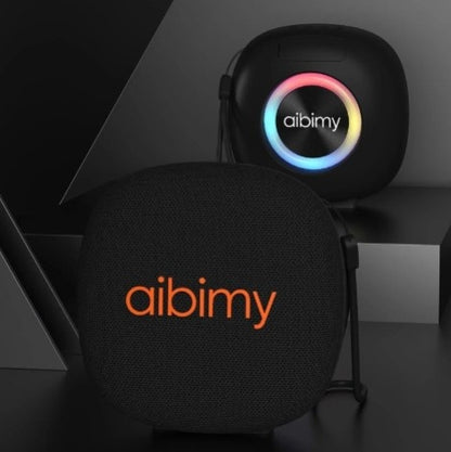 Waterproof Bluetooth Speaker With RGB Ring Light