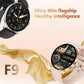 Ultra Slim Smart Watch For Men Women, 1.43 AMOLED Screen Fitness Watches ,  LP67 Outdoor Watch For Android Ios
