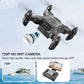 DE  V2 Mini Drone Selfie WIFI FPV With HD Camera Foldable Arm RC Quadcopter Toy