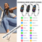 Gold Smartwatch For Women Compatible For Android& IOS,Bling Smart Bracelet With Female Menstrual Cycle Heart Rate Blood Pressure Remote Photography Waterproof Pedometer