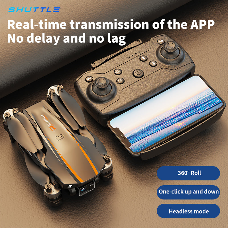 H31 Foldable VR Drone With 360 Flip Camera Adjustable HD Optics Altitude Control Dual Batteries 8-10 Min Flight Bundle Drone Ads Rc Plane