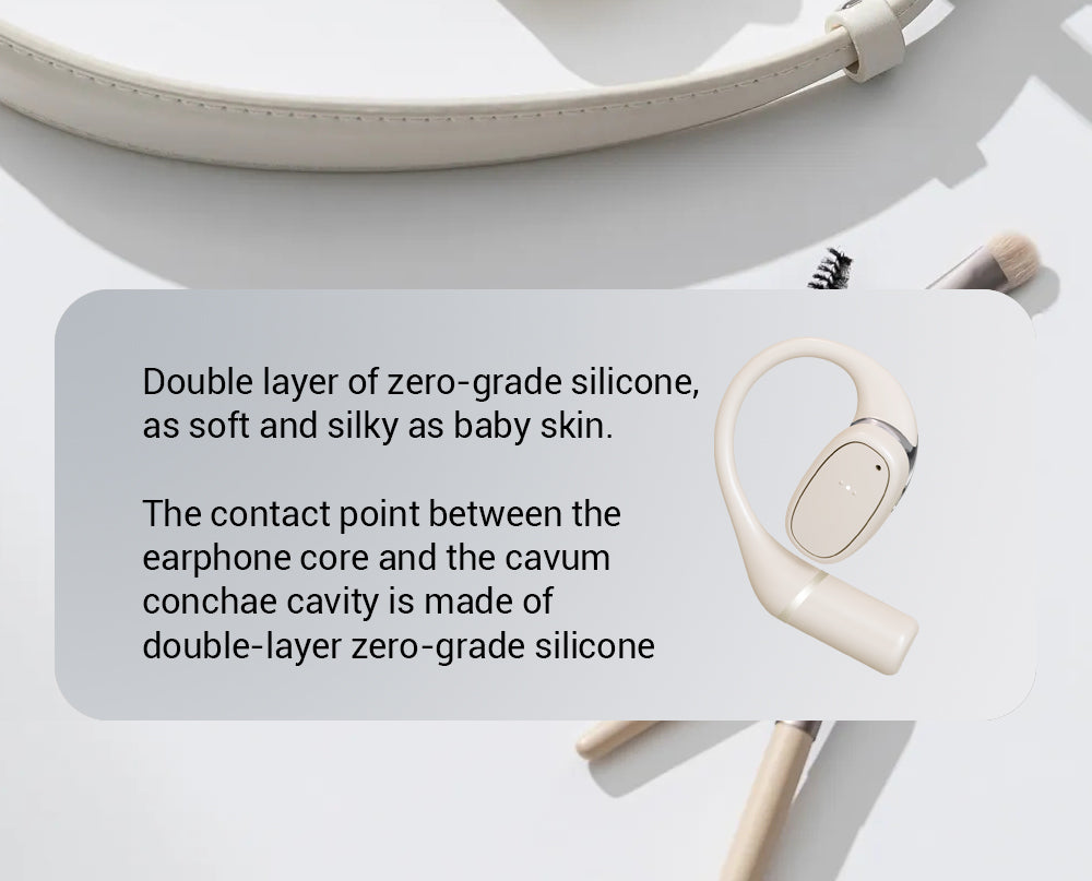 OWS Open-ear Headphones, 5.3 Wireless Earbuds, High-fidelity Stereo Wireless Headphones, 8-hour Playtime Sports Earbuds, With LED Digital Battery Display Charging Case, Perfect For Work, Workouts